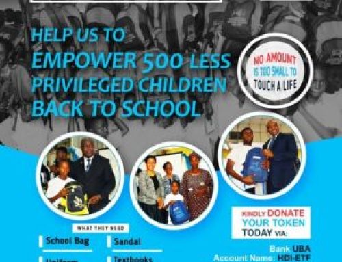 HELP US TO EMPOWER 500 LESS PRIVILEGE BACK TO SCHOOL