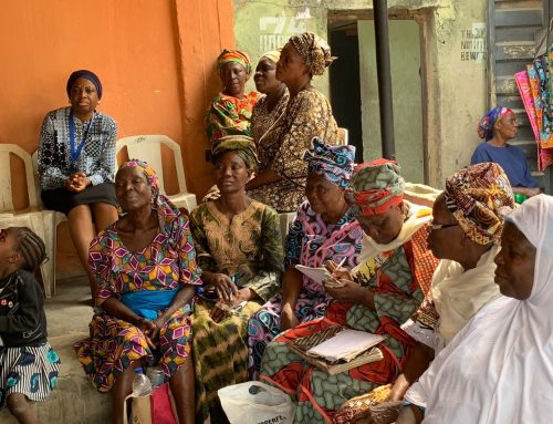Delegates from HDIF participated in the Shomolu Widows Meeting.