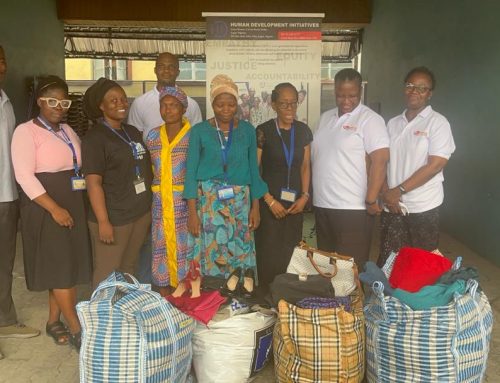 Treasure of his eyes charity UK visited HDI Nigeria  to donate clothes shoes and bags to our vulnerable groups.